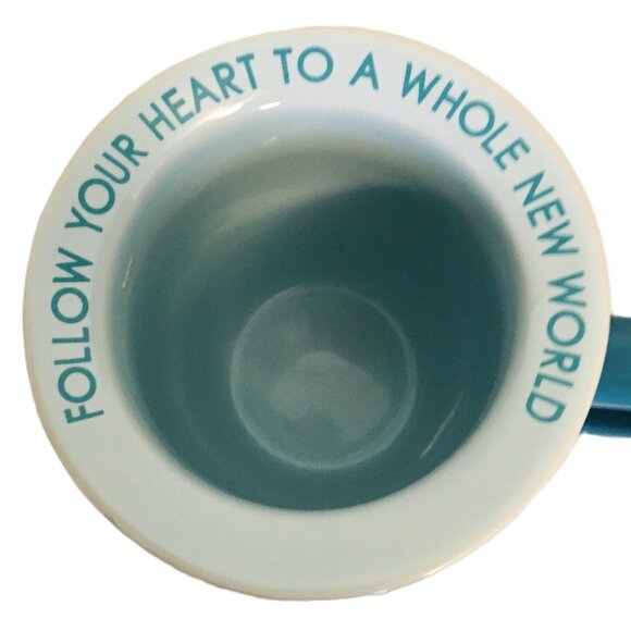 Disney Jasmine Story Mug Painted Portraits Ceramic Aladdin Coffee Cup Inscribed - Picture 3 of 9